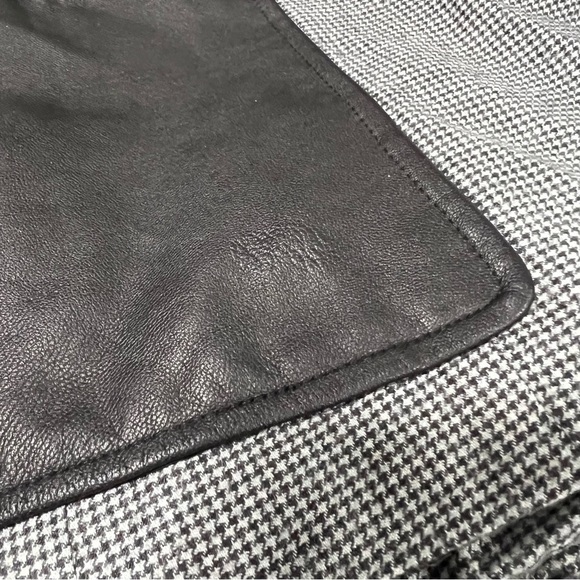 L.A.M.B. Mixed Media Tweed Check Single Button Blazer - Picture 14 of 16